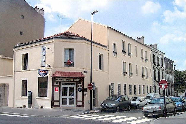 Hôtel des Bains Maisons-Alfort à 8 km de Paris-Bercy