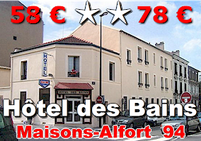 Hotel  des Bains 9700 Maisons-Alfort